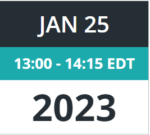 25 janvier 2023 / January 25 2023